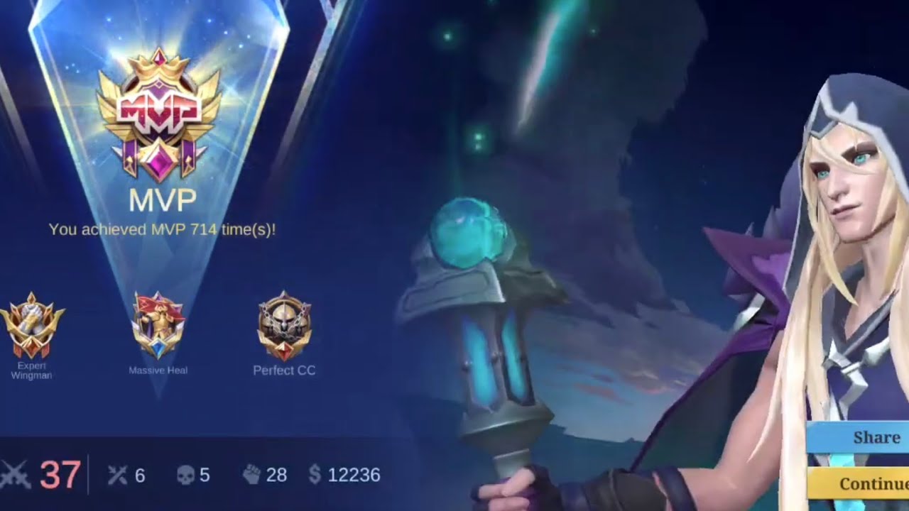 SUPPORT MVP IS VERY LIKELY WITH THIS HERO??? - Faramis Gameplay Mobile Legends 