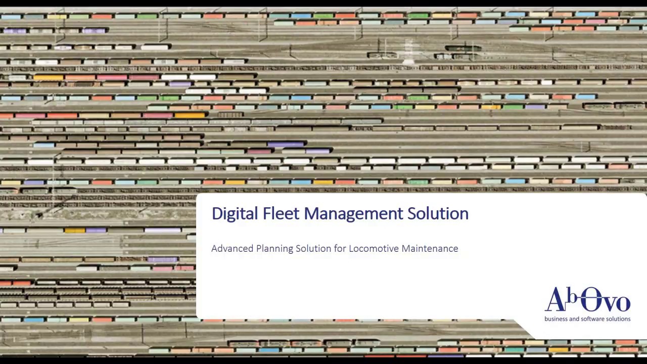 Ab Ovo Digital Fleet Maintenance Planning