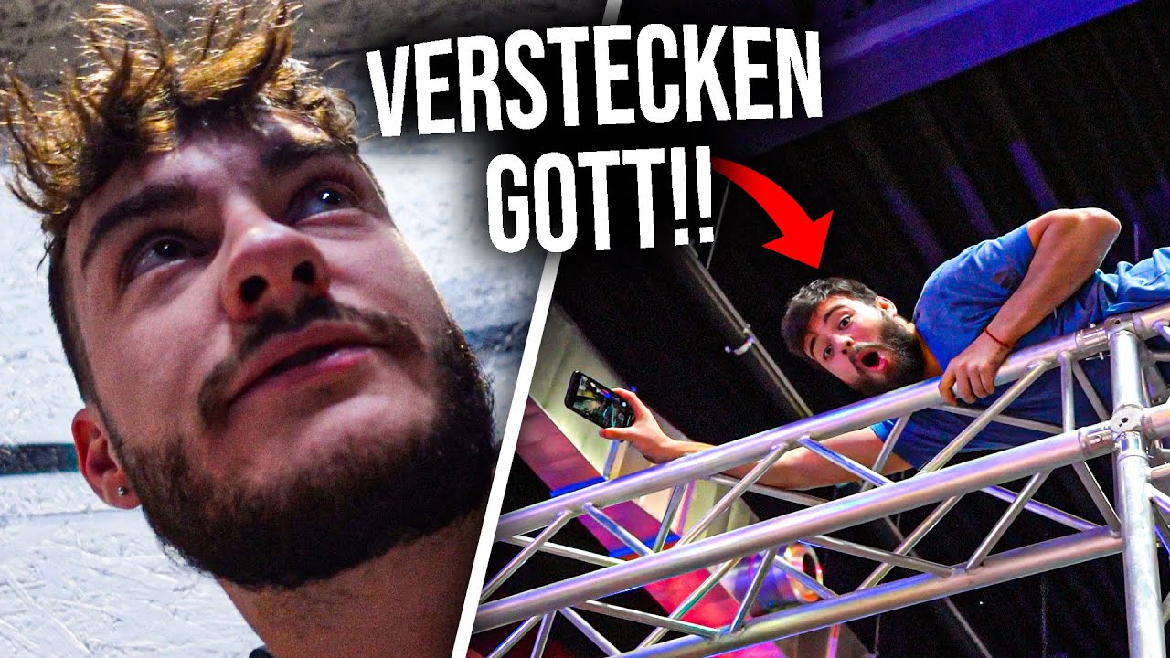 VERSTECKEN SPIELEN IN TRAMPOLINHALLE! *er nimmt alle Hops*