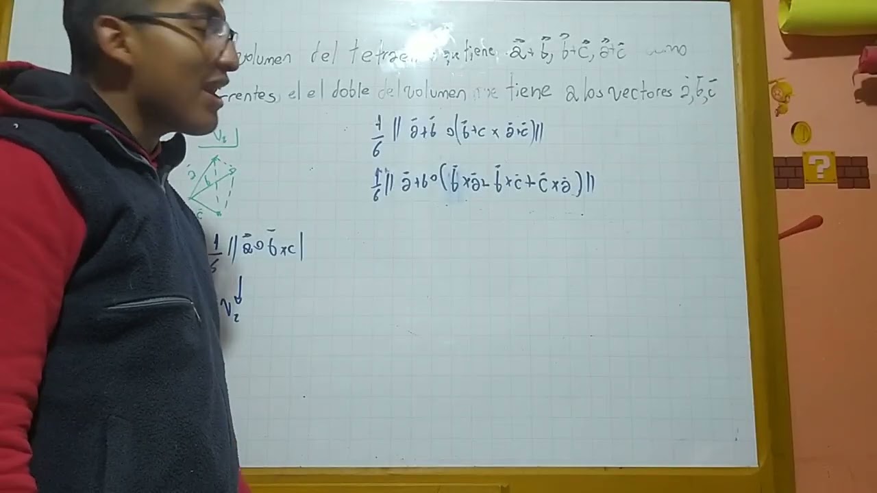 Ejercicio 2 Cálculo ll "Algebra Vectorial"