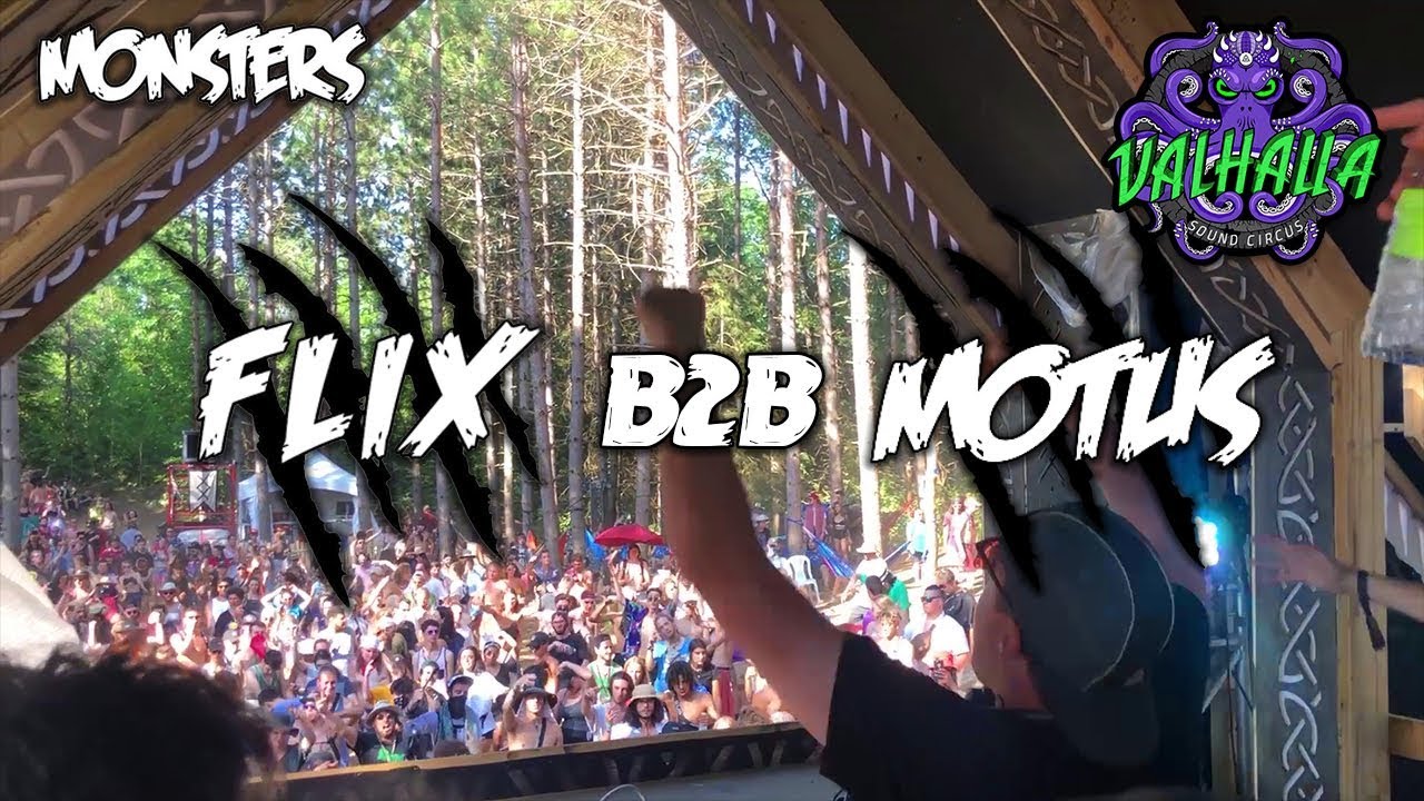 FLIX B2B MOTUS @ Valhalla Sound Circus 2019 | MONSTERS RIDDIM
