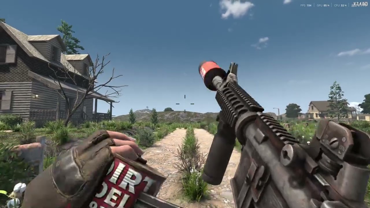 7DTD Tactical AR(Colt M4 Carbine)Custom Animation Demo