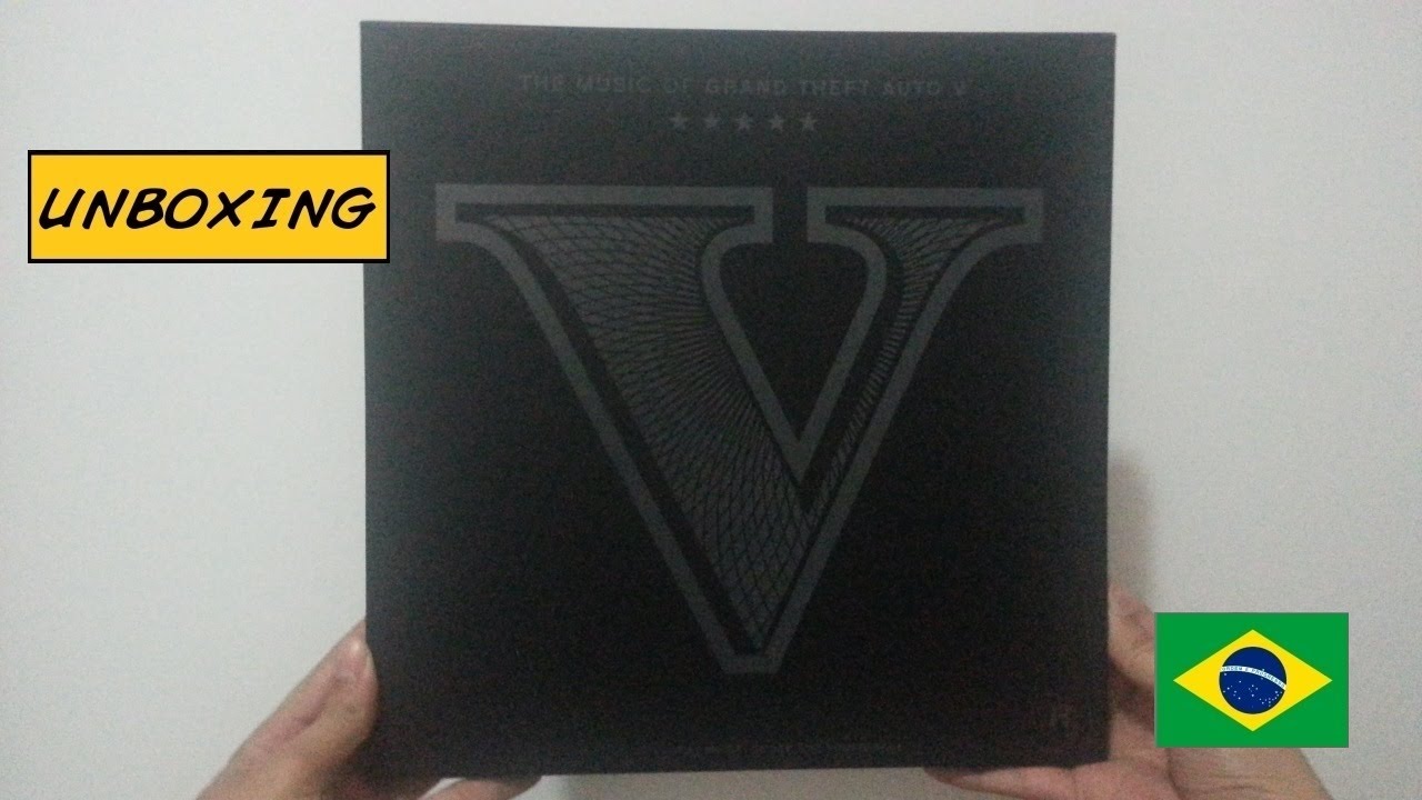 [Unboxing] The Music of Grand Theft Auto V: Limited Edition LP Collection PT-BR