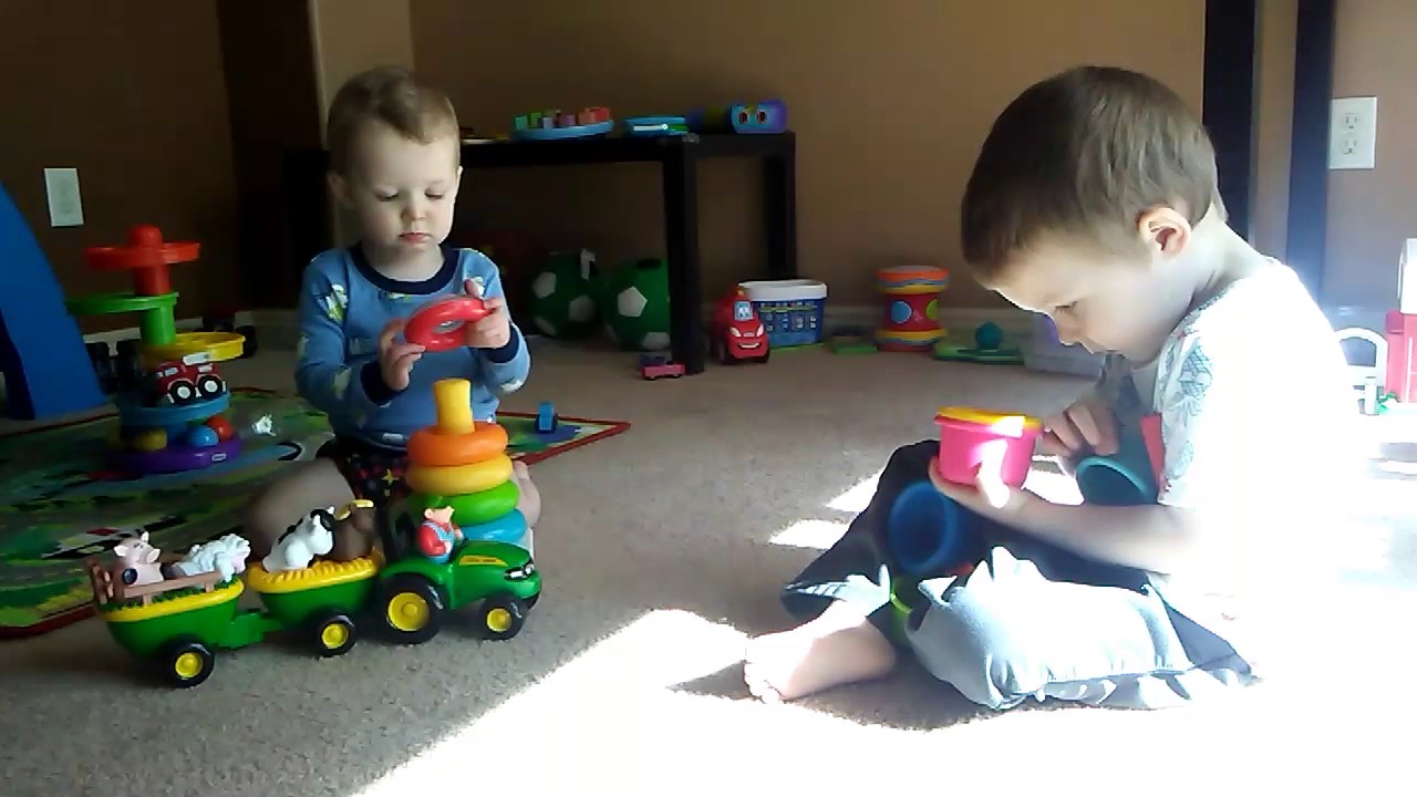 Edric playing 18 months autism