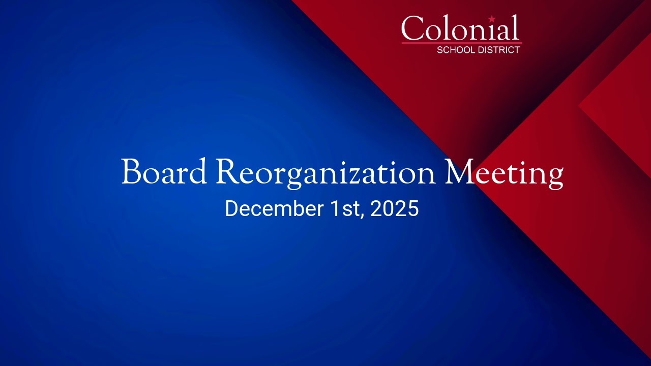 Board Reorganization Meeting (12.01.2025)