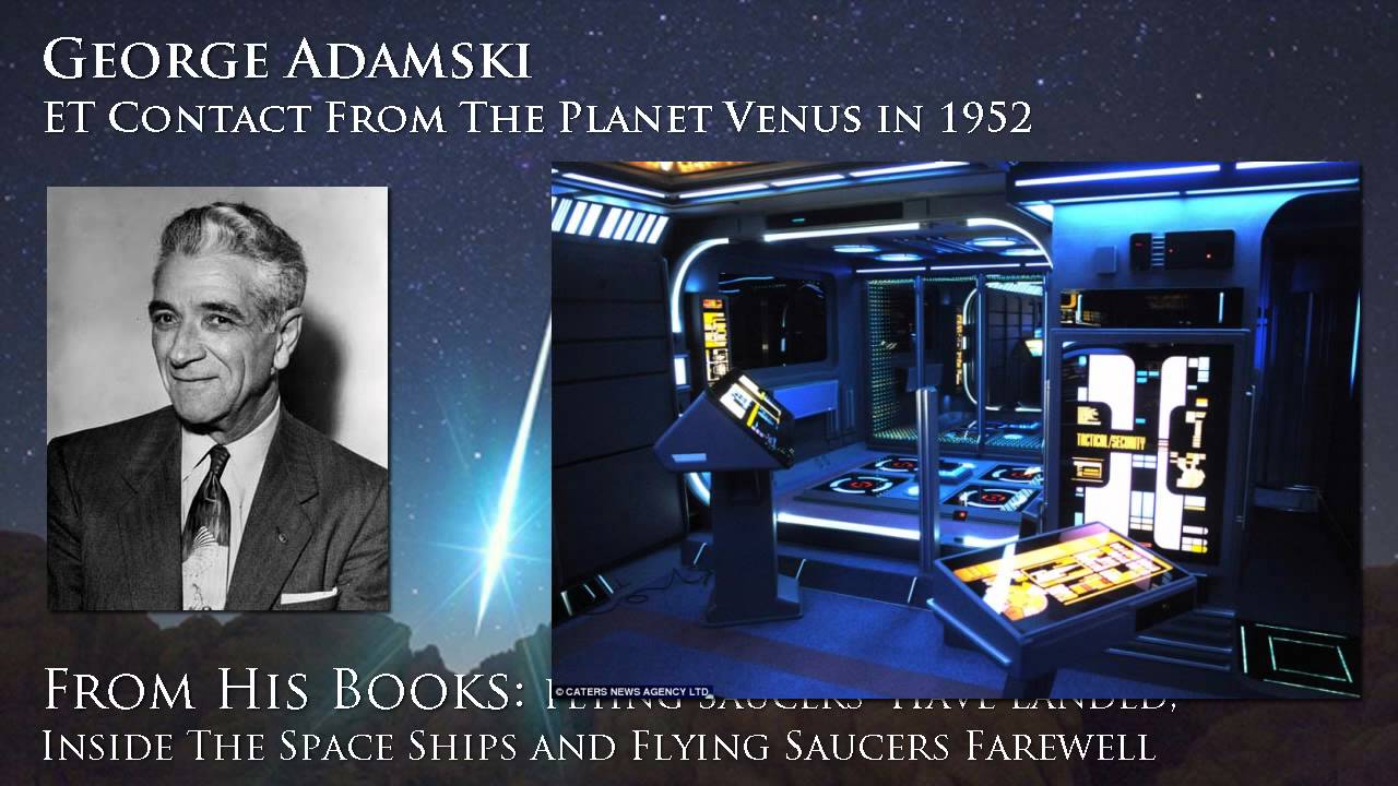 George Adamski ET Contact From The Planet Venus in 1952 3of7