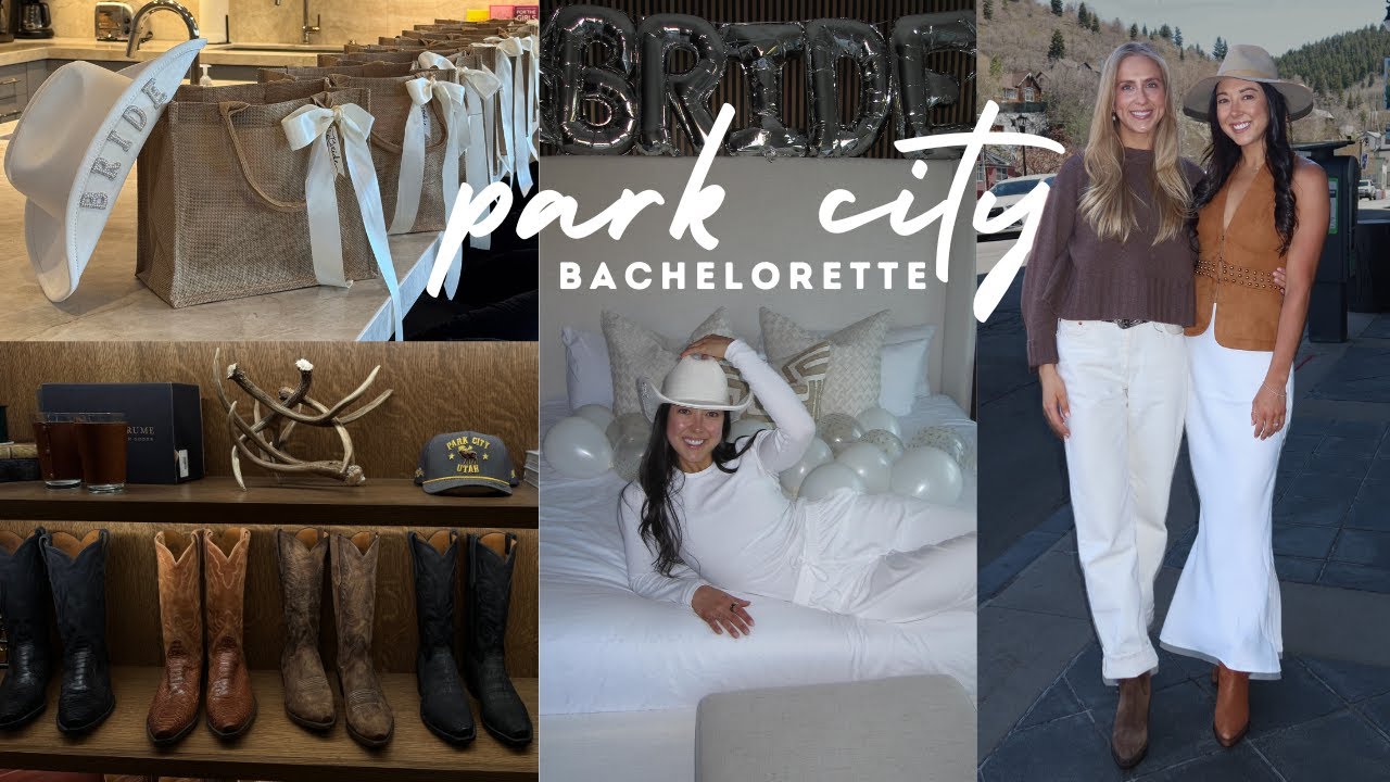 the best bachelorette party weekend in park city, utah!!