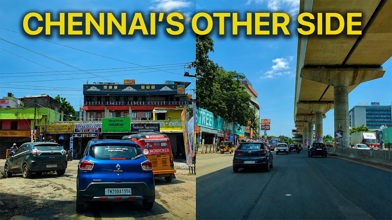 What is Chennai's OMR Really like? | 4k Drive