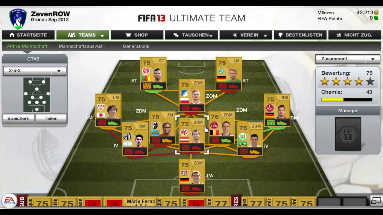 Fifa 13 Ultimate Team - Richtig sparen!!!