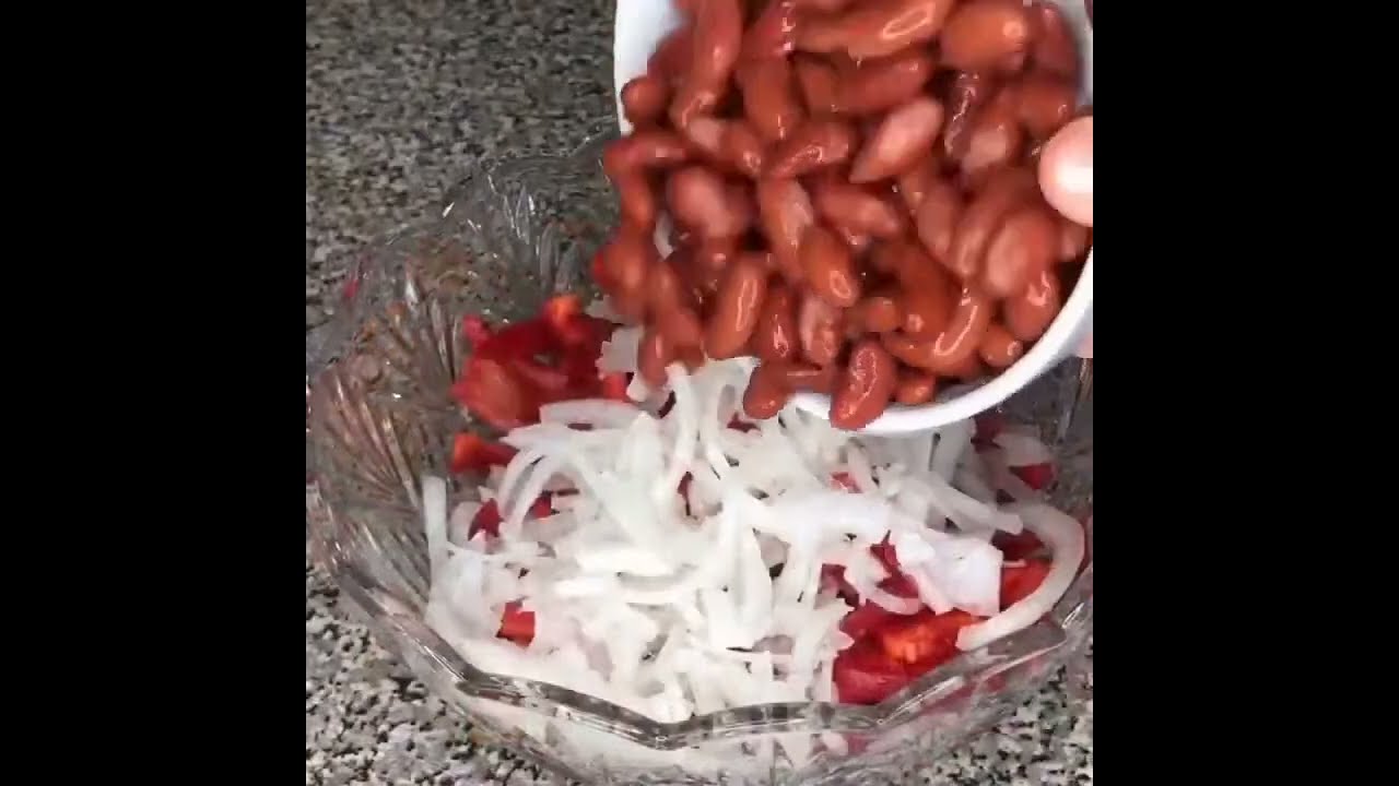 Georgian salad #georgiansalad #howtomakegeorgiansalad #salad #georgiansaladrecipe