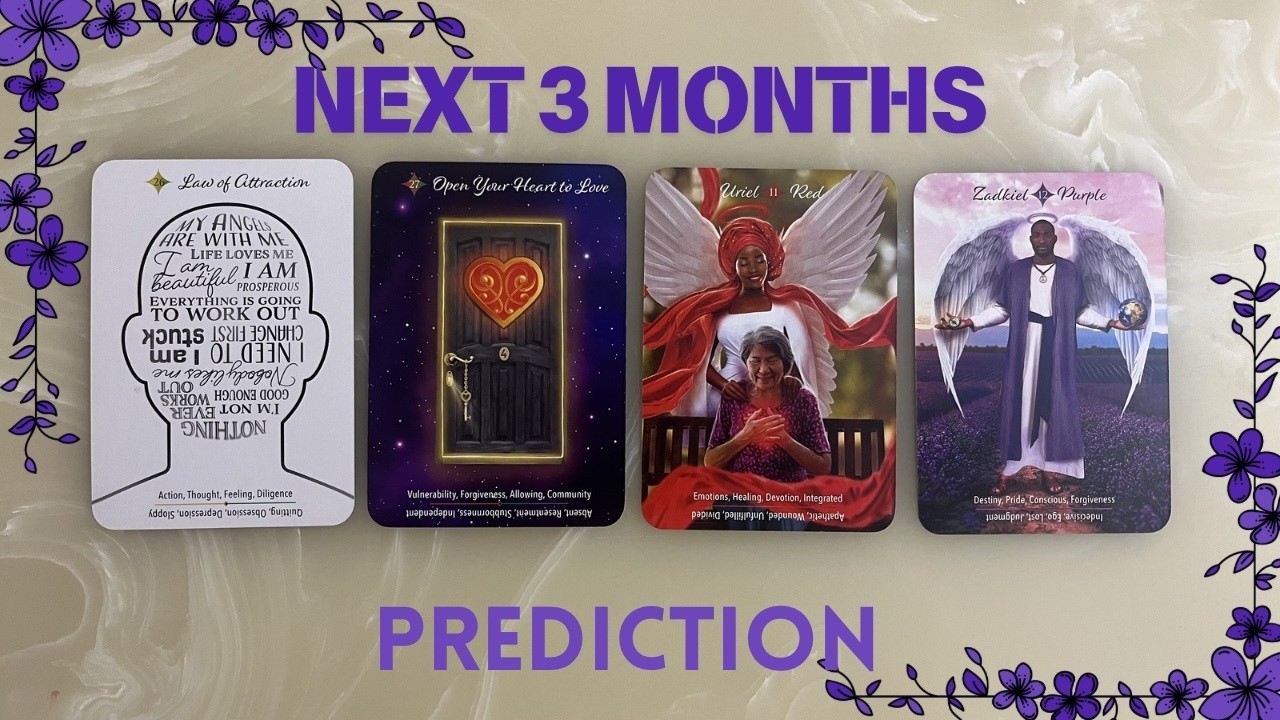 What is happening in NEXT 3 months?  Prediction| Pick a Card