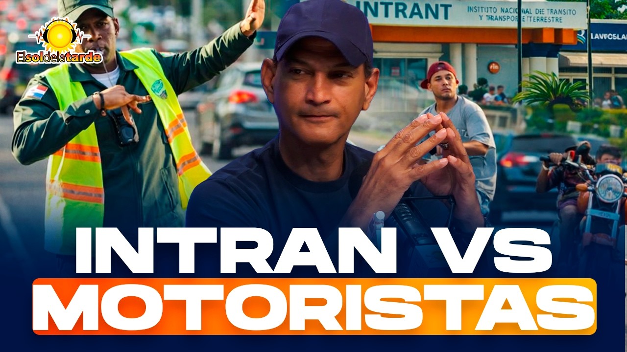Así te afecta la nueva medida del INTRAN si conduces en República Dominicana