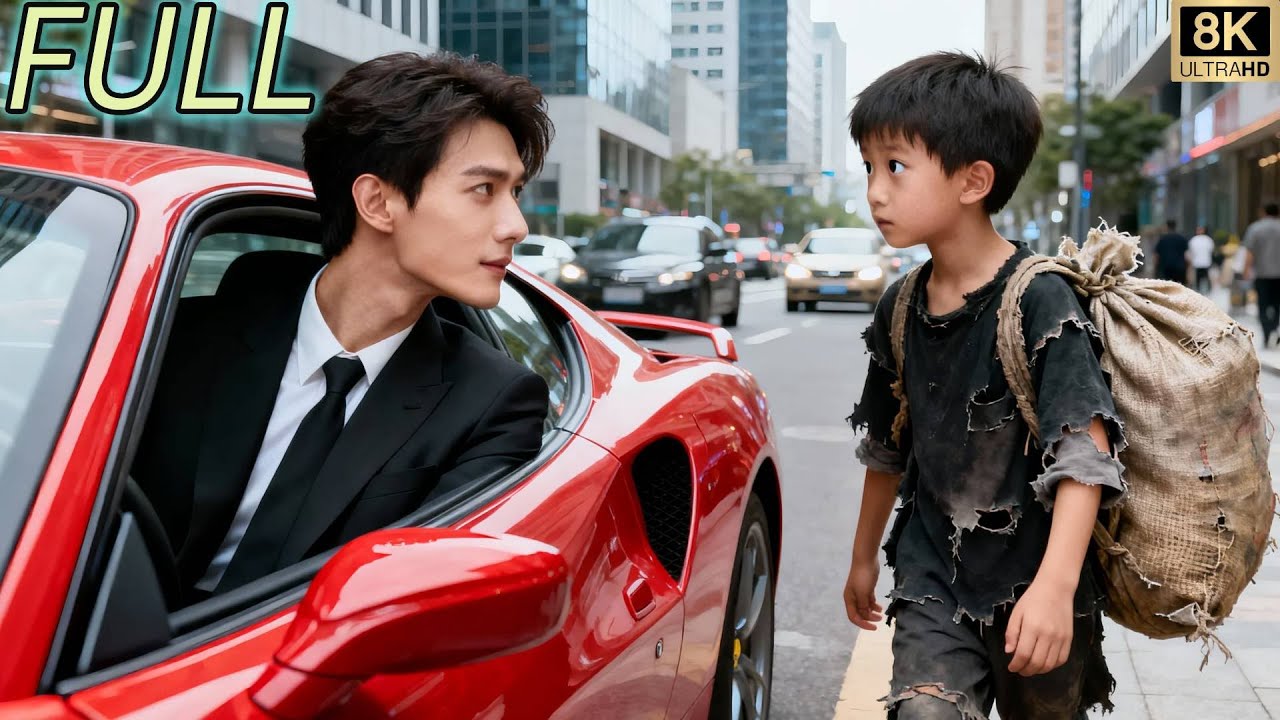 Poor Boy Helps His Mom Pick Up Trash… A Tycoon Recognizes That Face and Realizes Everything