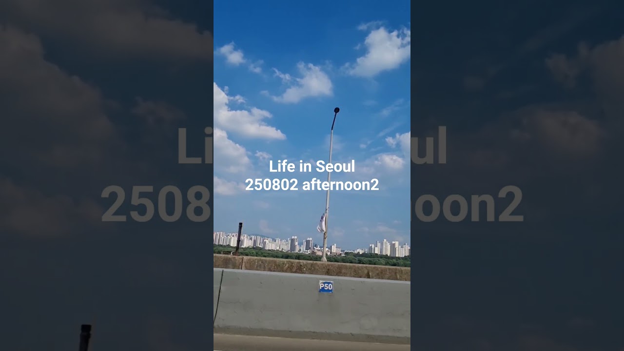 #250802 #afternoon #lifeinseoul #seoulview #travel #seoul #dailyvlog #seoulnightview #seoulweather