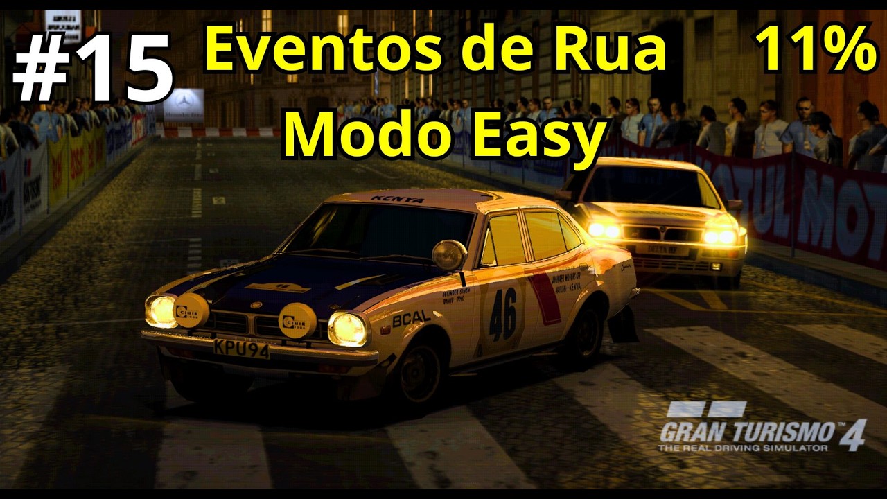 Correndo nos Eventos de Rua Modo Fácil no Gran Turismo 4 SPEC II