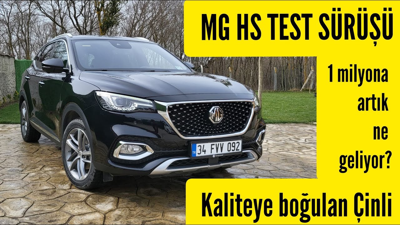 MG HS test sürüşü... Bir Çinli ne kadar kaliteli olabilir? C-SUV'a donanım dopingi...