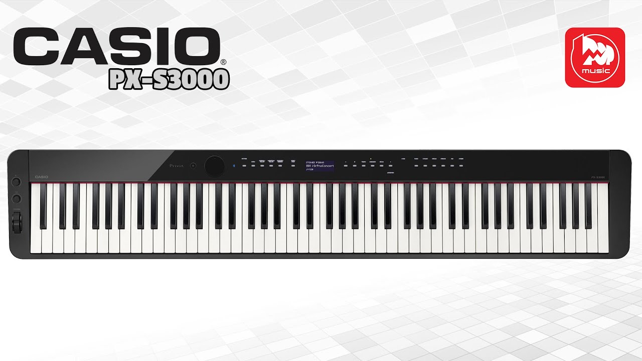 Цифровое пианино CASIO PX-S3000 ( продвинутое пианино с автоаккомпанементом)