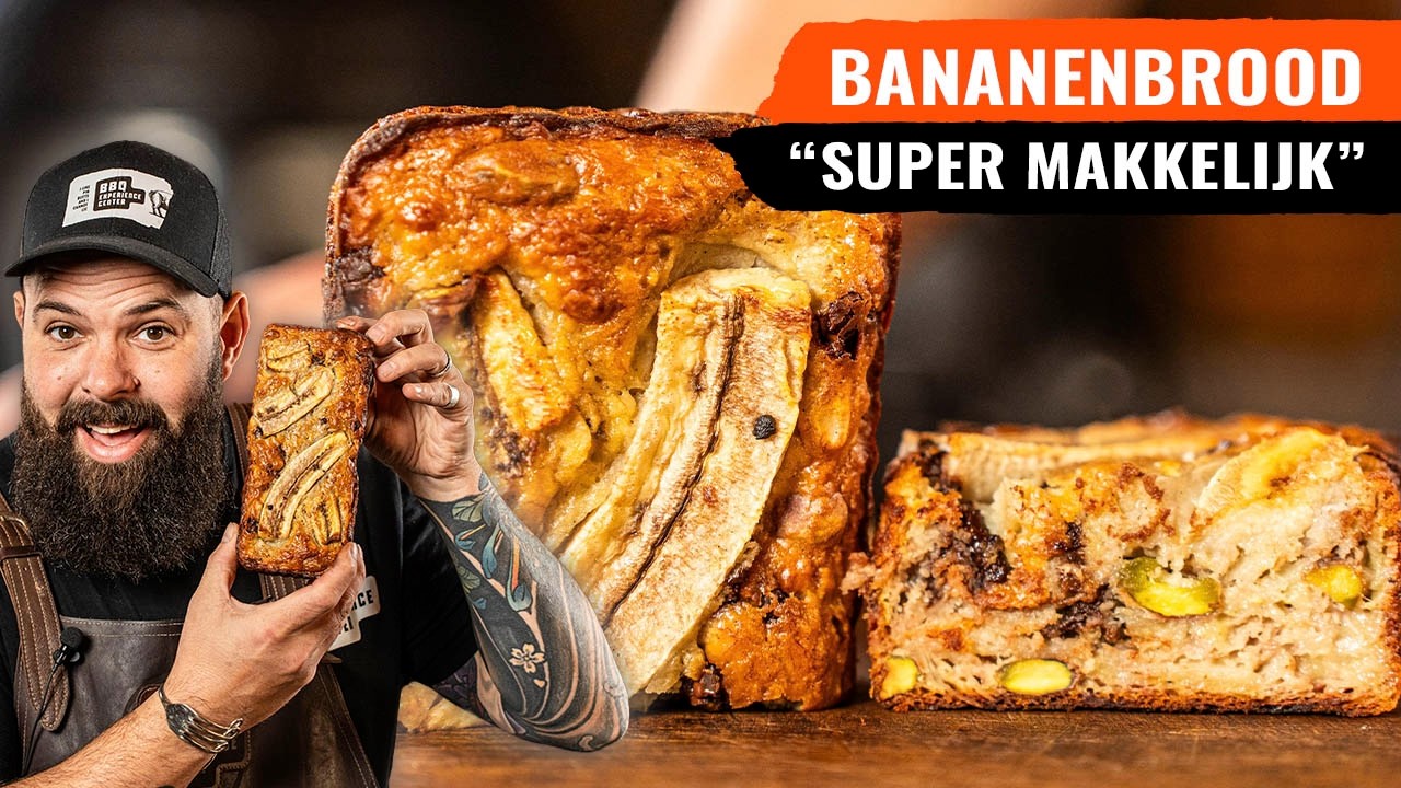 Bananenbrood op de BBQ | Simpel en Super lekker!