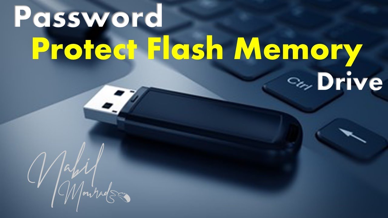 Защита паролем USB-накопителя флэш-памяти