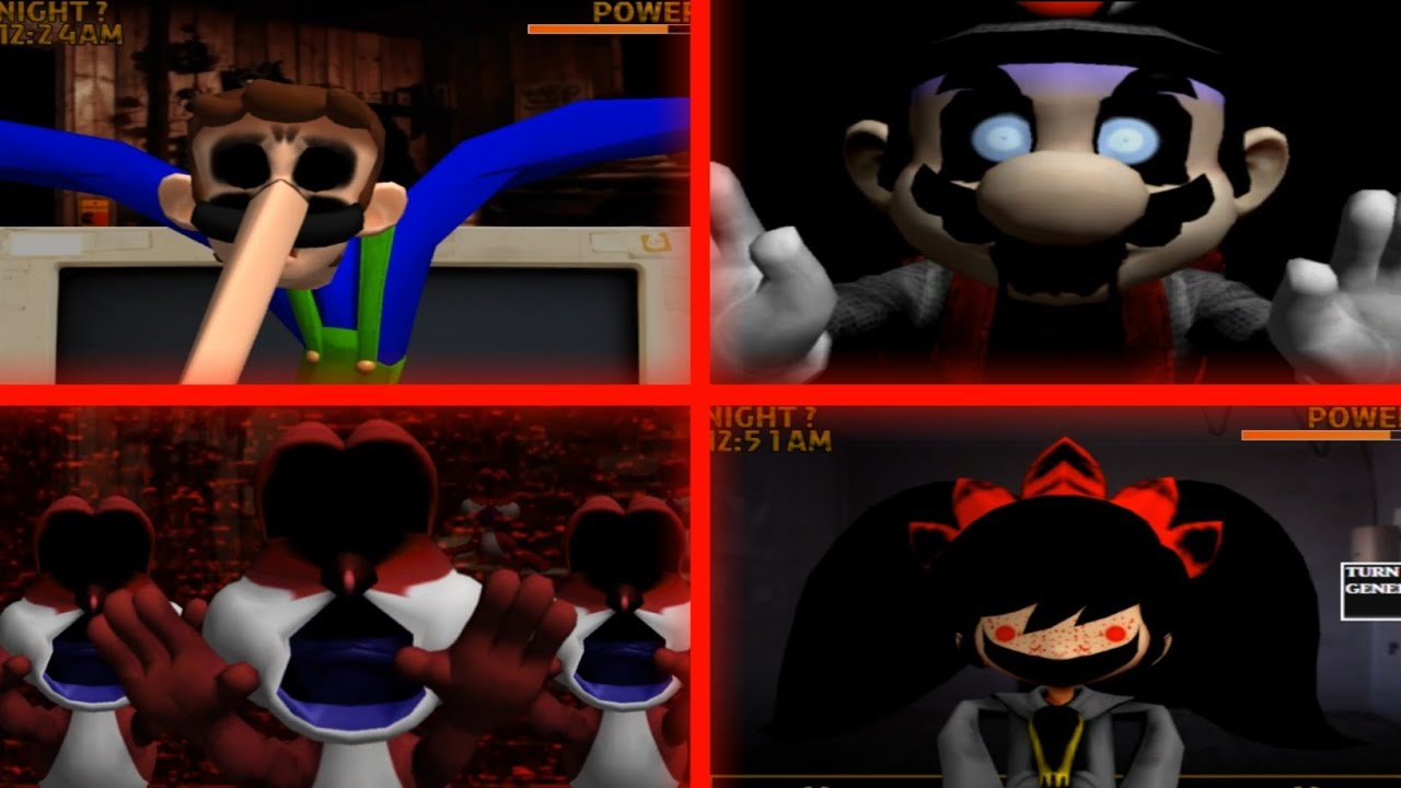 Five Nights At Wario's 2: MLS Edition | All Jumpscares