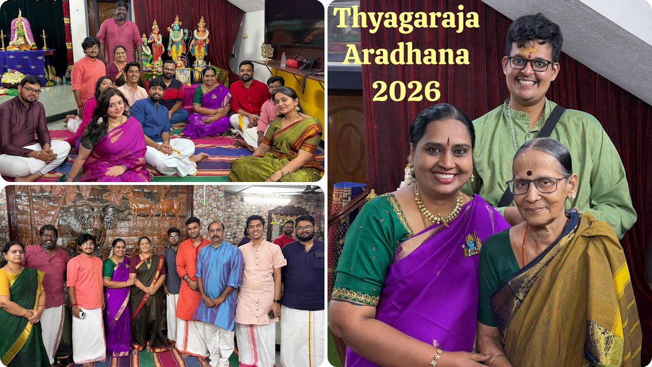 Thyagaraja Aradhana 2026 at Nirvignalakshmi illam
