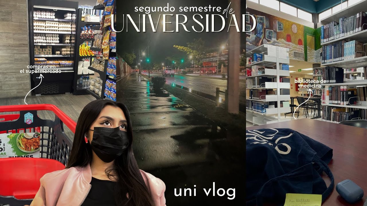 uni vlog 🚦📓 rutina de 7AM realista, una semana productiva, estudiando & clases en la universidad 🖇️