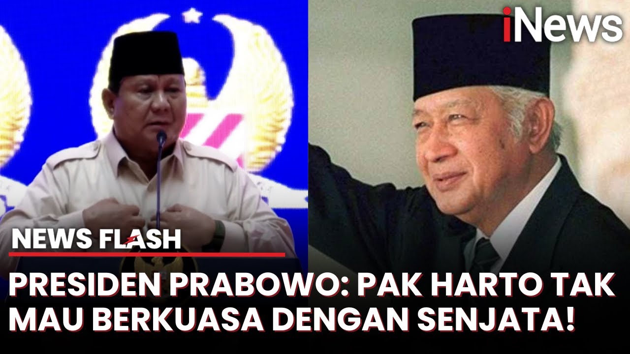 Lantang Suara Presiden Prabowo Jadikan Soeharto Ksatria: Jangan Otak-atik Sejarah! | News Flash