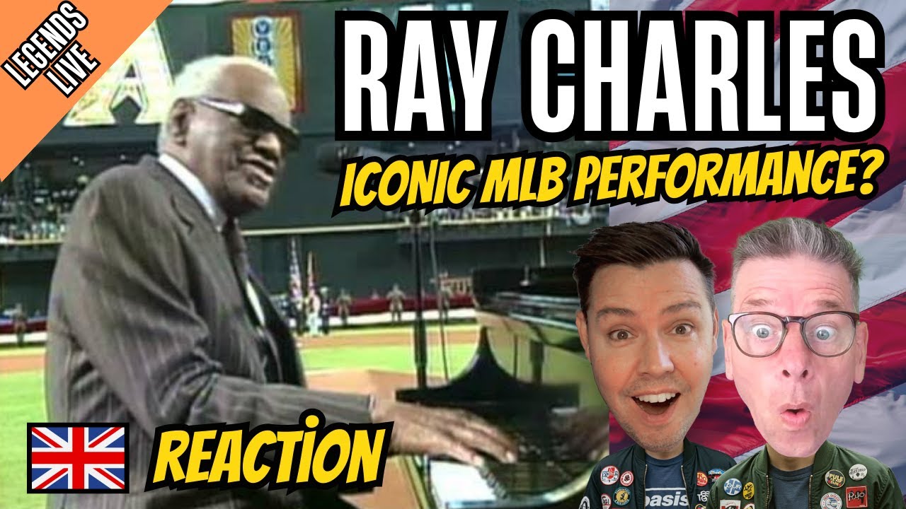 BRITS Reacts to RAY CHARLES' EPIC America the Beautiful Performance!