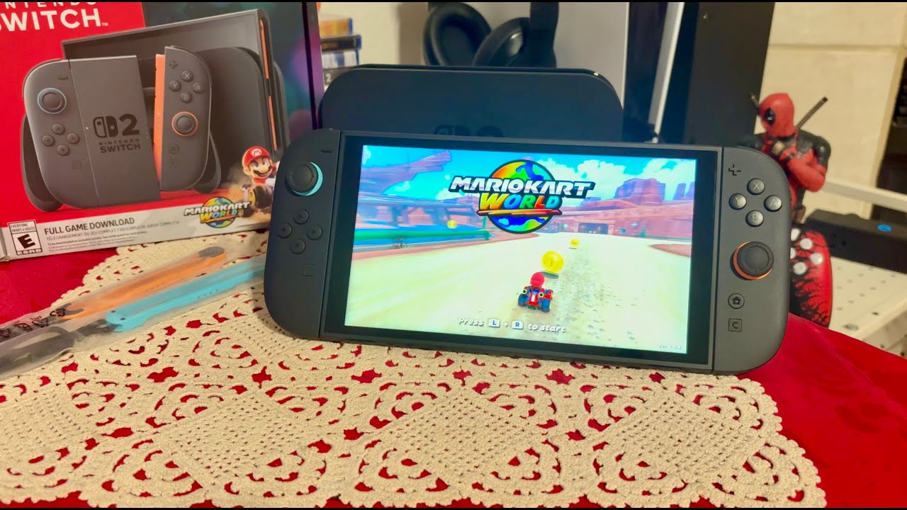 Распаковка и обзор Nintendo Switch 2