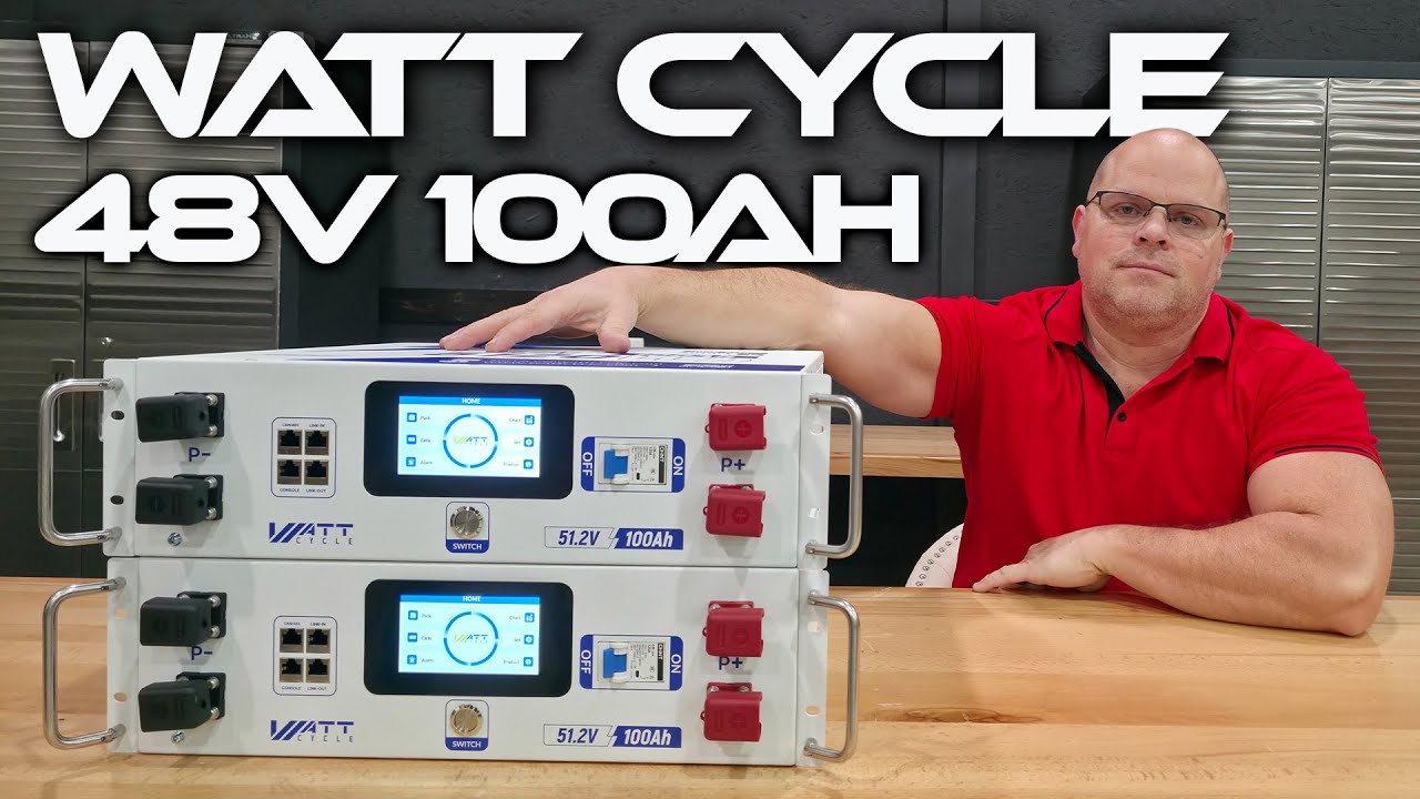 Обзор аккумулятора Watt Cycle 48 В 100 Ач для серверной стойки