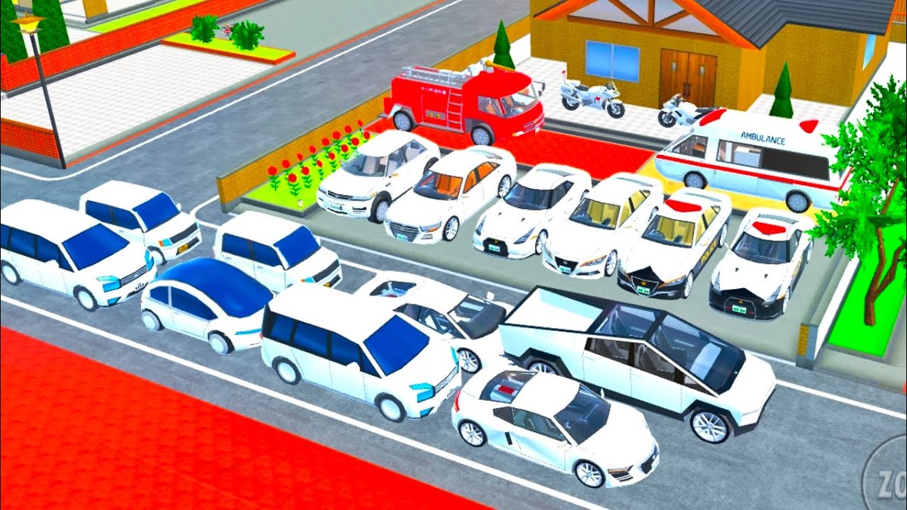 Crazy car collection of police 🚓 and collection of emergency vehicle 🚑 and bikes collection 