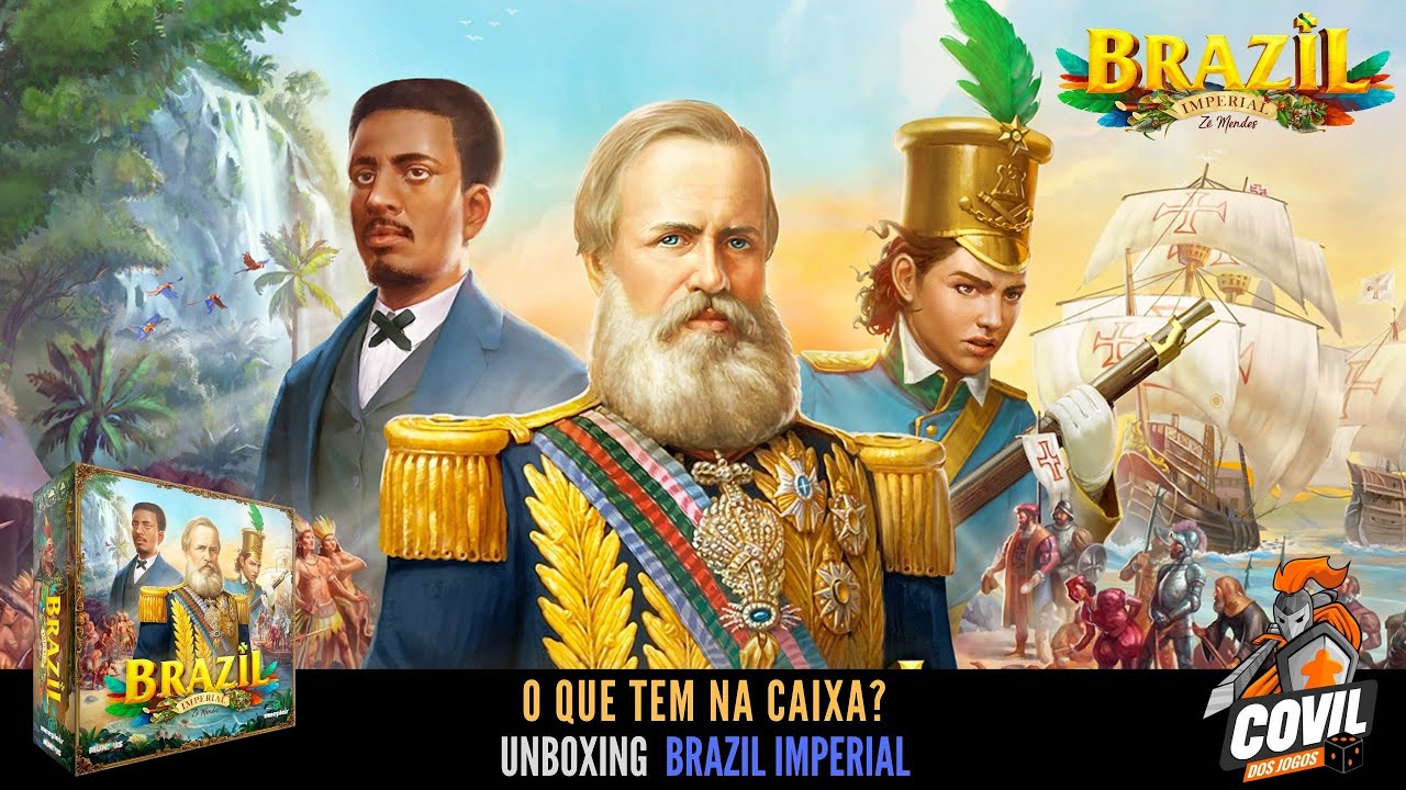 O Que tem na Caixa? Unboxing Brazil Imperial