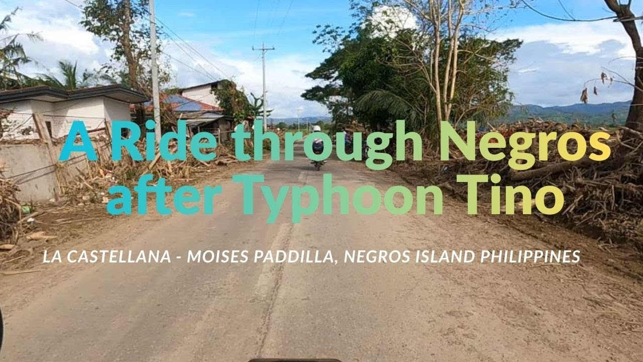 Two weeks after Typhoon Tino.