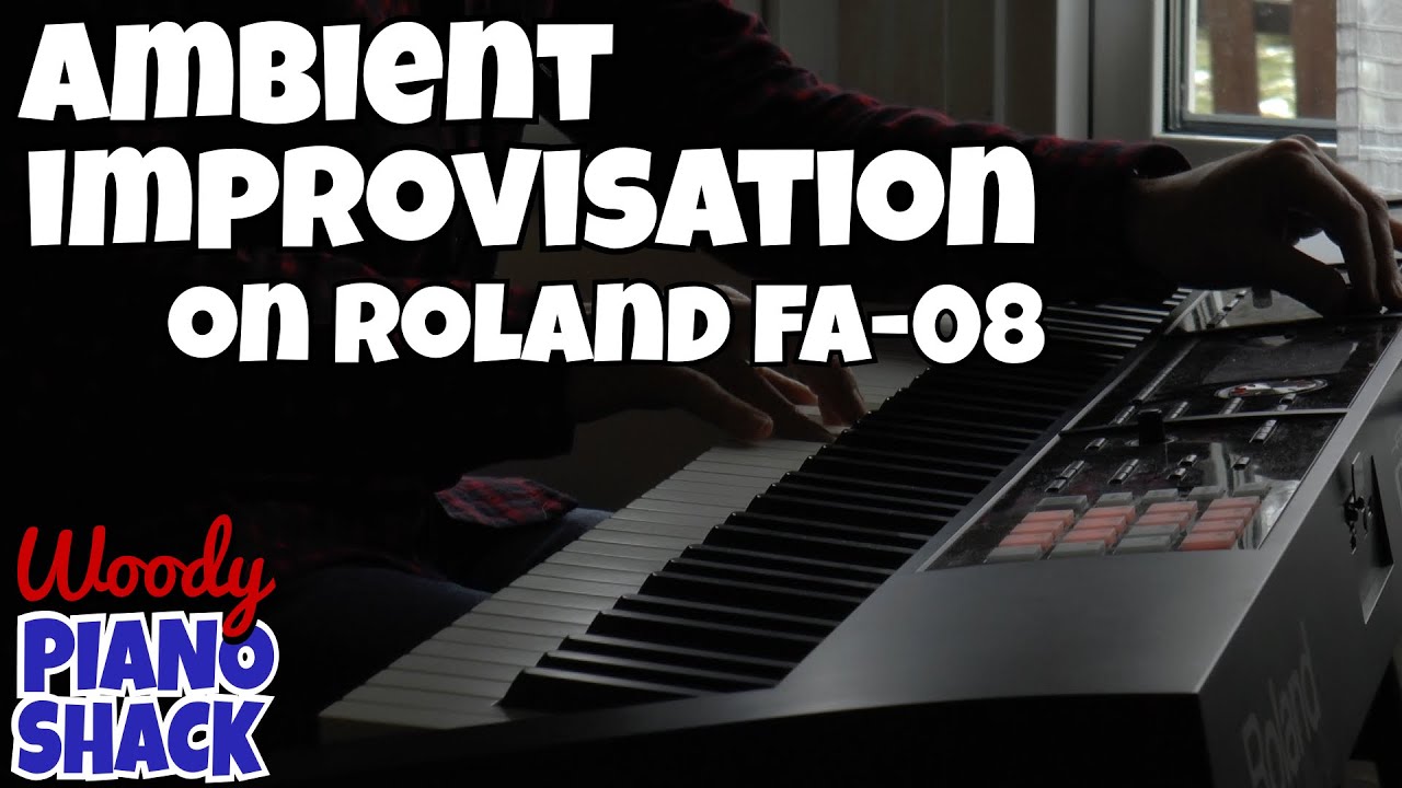 Ambient Improvisations on Roland FA-08 (Studio Set Presets Demo)
