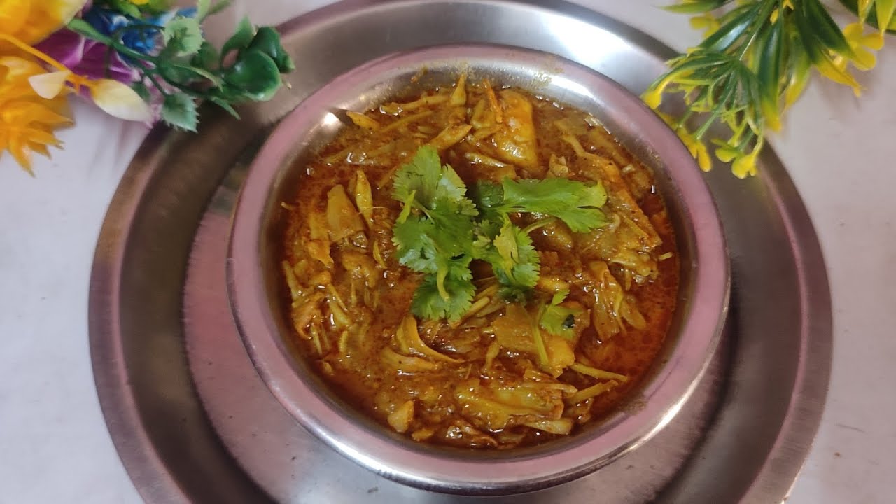Banana flower curry/kadali bhanda tarkari 