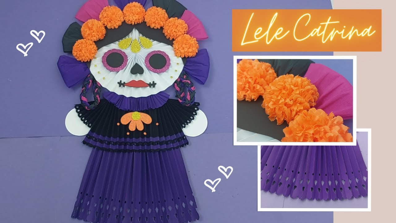 Rosetón Gigante de MUÑECA LELE CATRINA