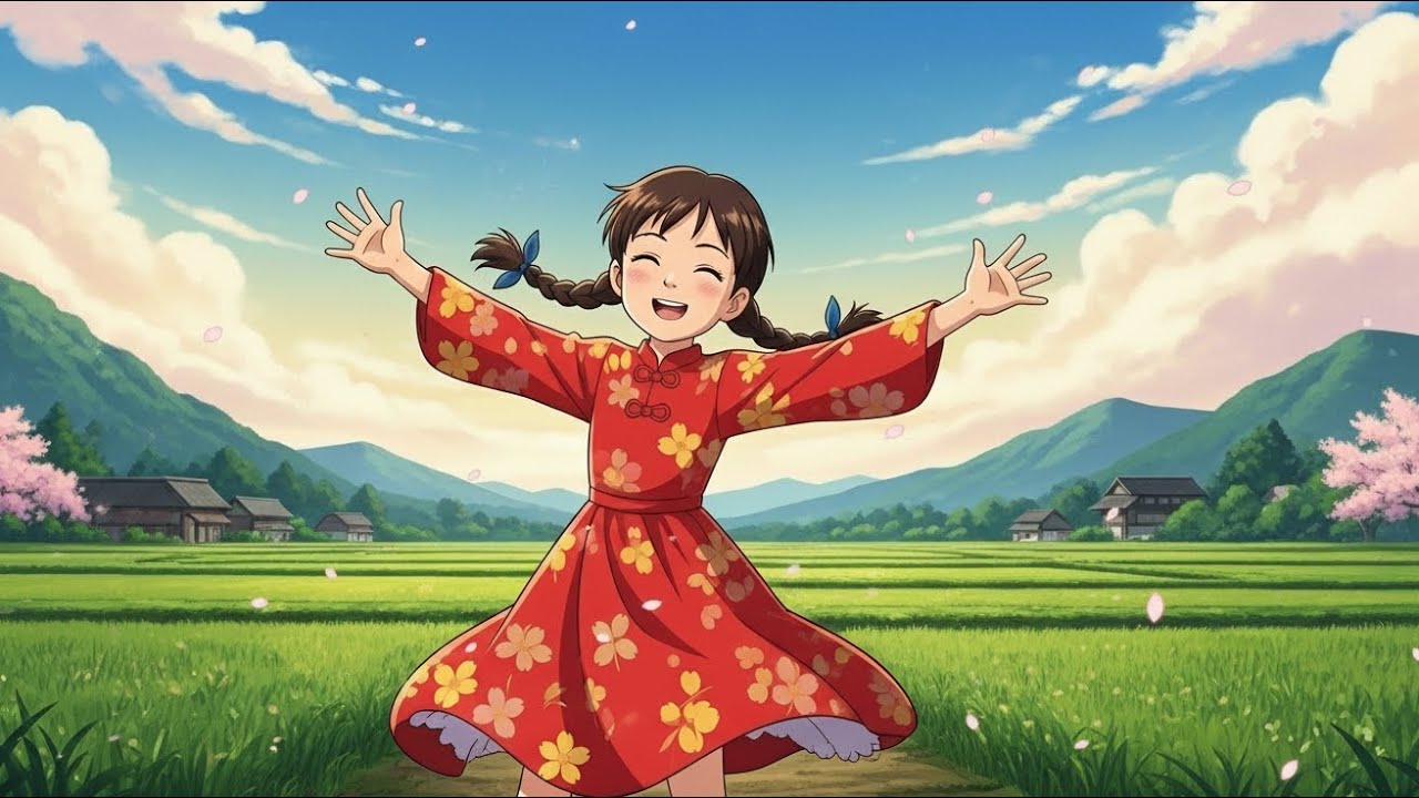 A Rainy Day in Anime ghibli Style | Relaxing Animation Aesthetic