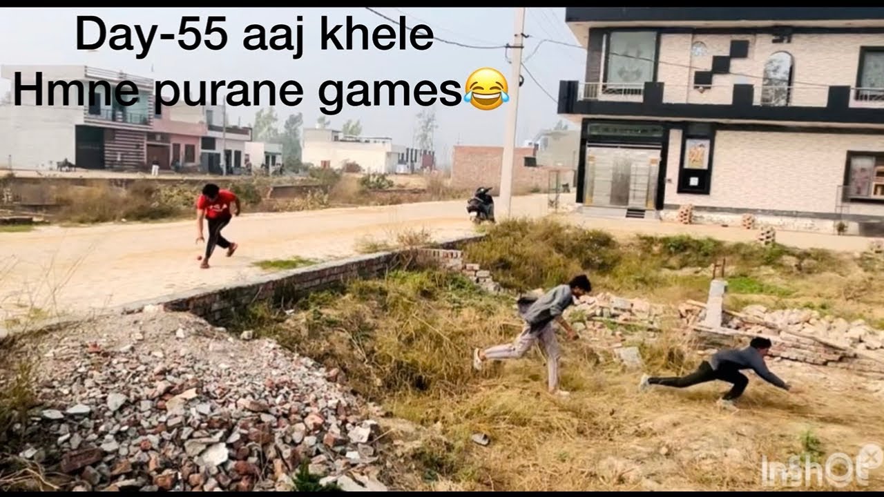 Day -55 aaj hmme khele purane games or kri apni पुरानी yadee taja💞💞