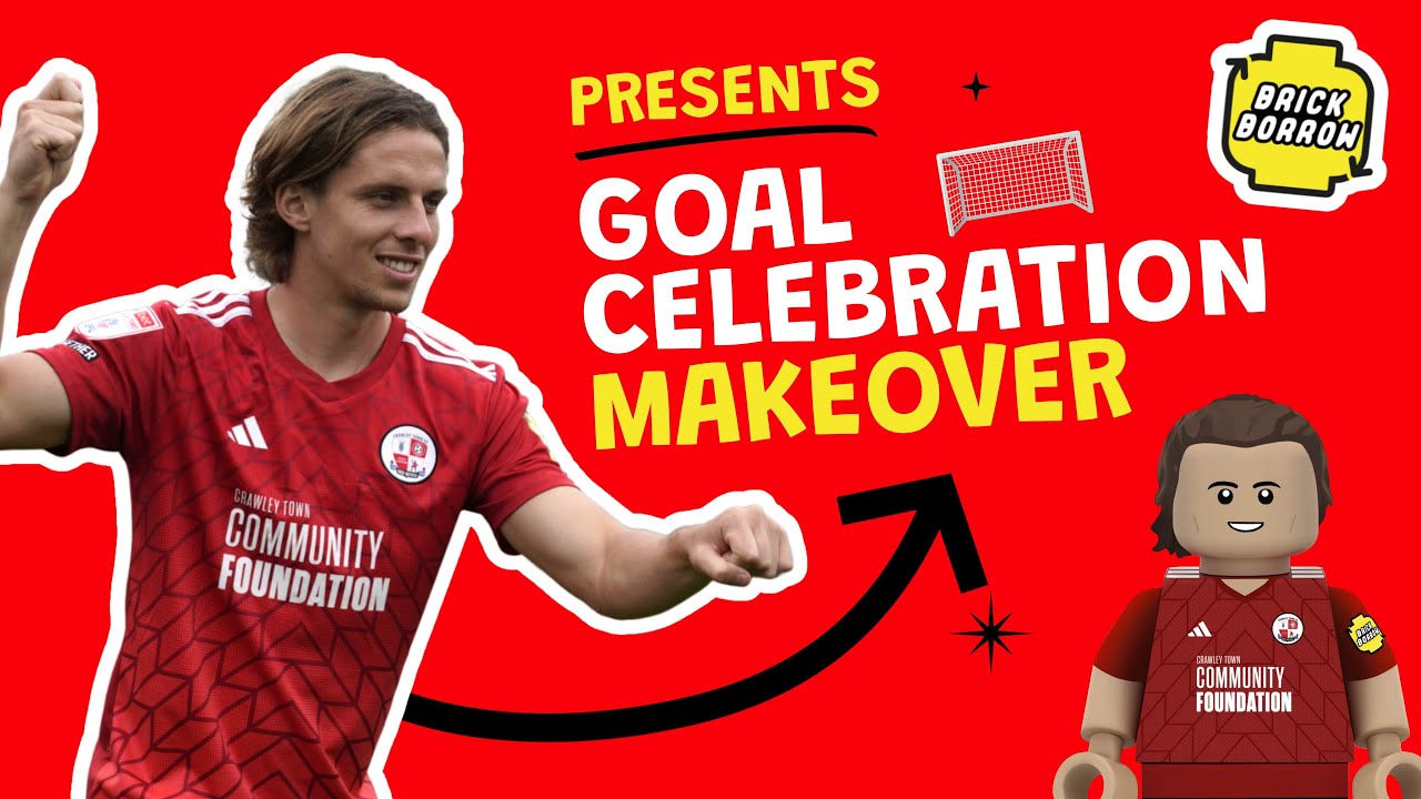 BRICK BORROW GOAL CELEBRATION MAKEOVER!