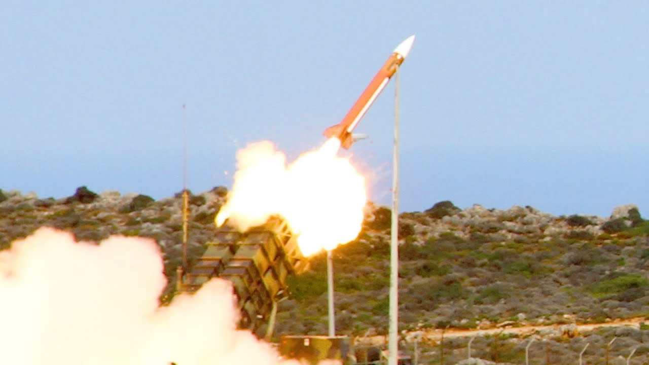 Patriot Missile Live Fire at NATO Missile Firing Installation