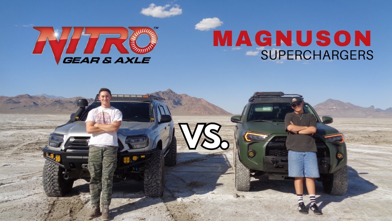 Tacoma с переделкой против 4Runner с наддувом: что быстрее?