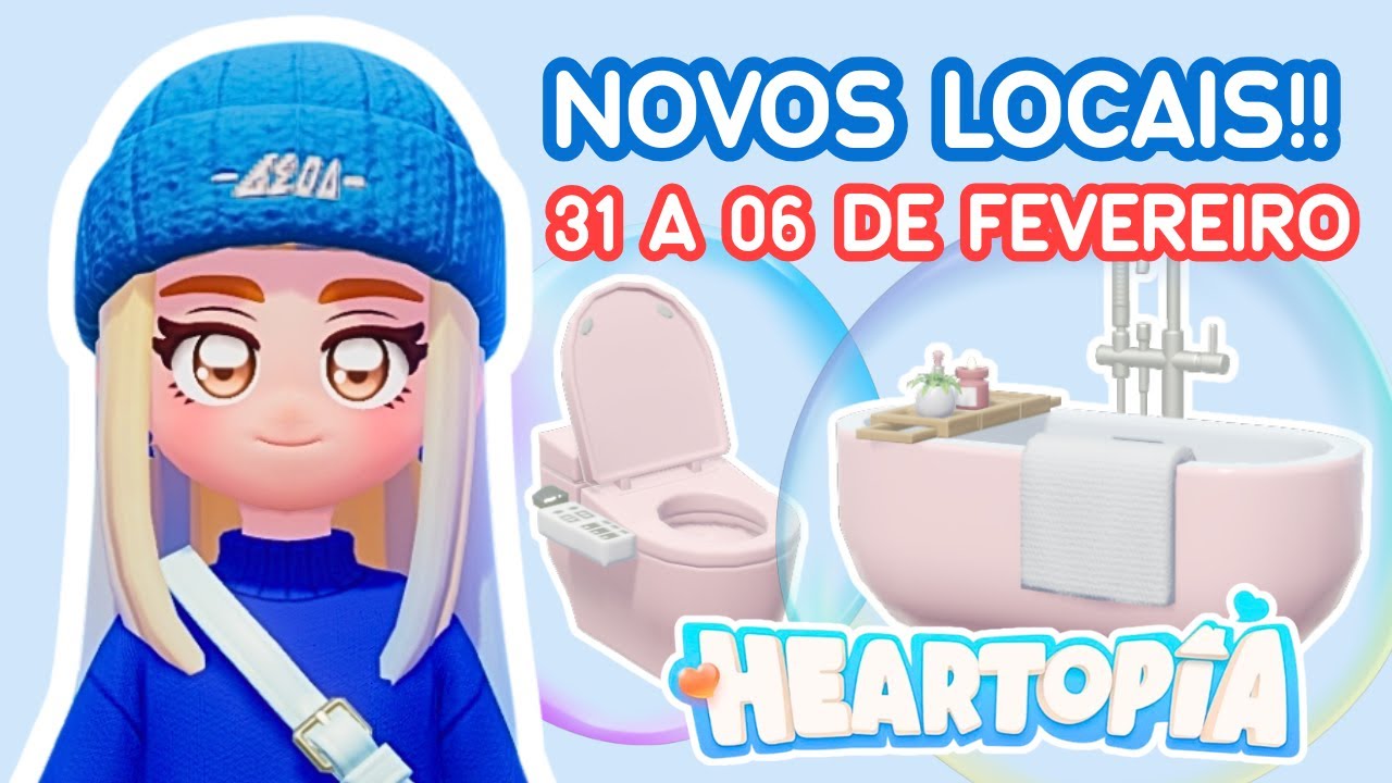 BOLHAS ROSAS DE ÚLTIMO DIA DE JANEIRO A 6 DE FEVEREIRO - HEARTOPIA 🩷