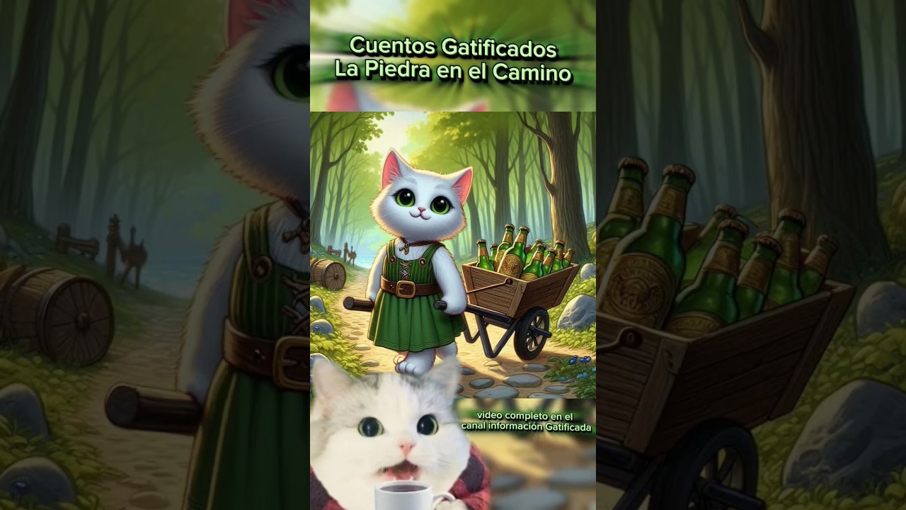 Cuentos Gatificados La Piedra en el Camino #cuentos #moralejas #cuentosconvalores #entretenimiento