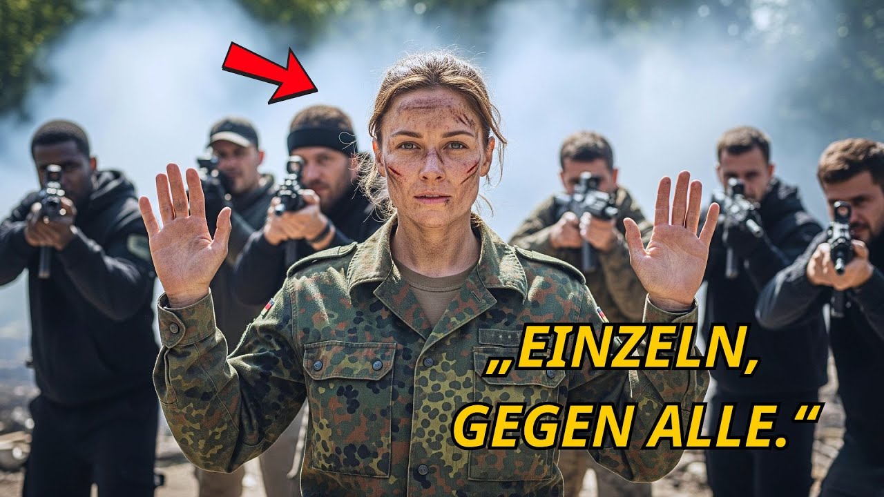 „Selbst der Kommandoführer hatte kapituliert – bis sie das fallen gelassene Gewehr aufhob“