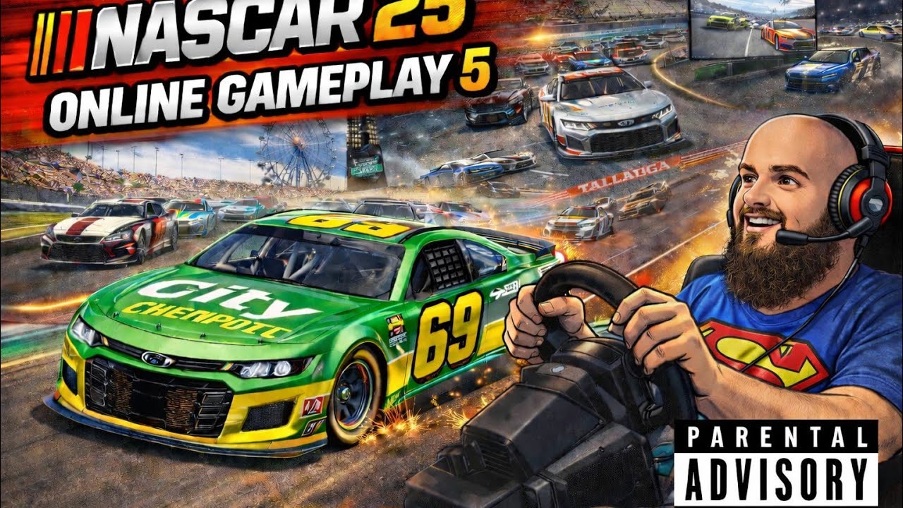 NASCAR 25 Online Gameplay 5