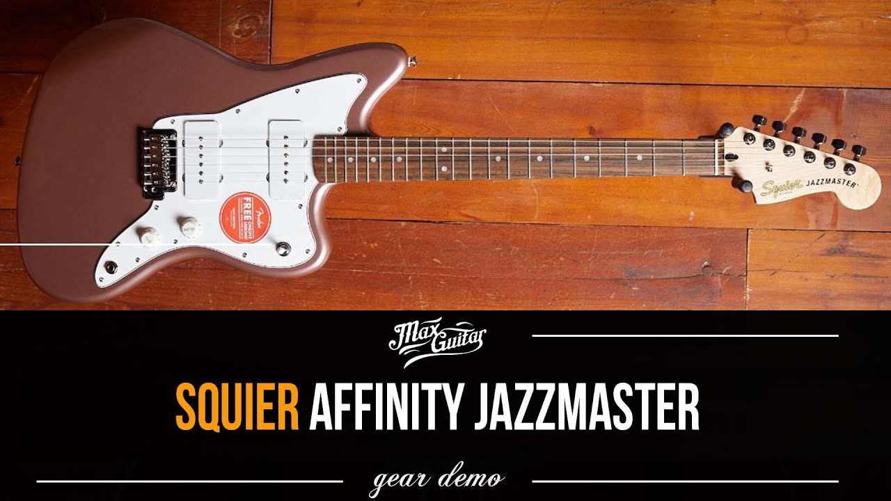 1 Minute Demo: Squier Affinity Jazzmaster