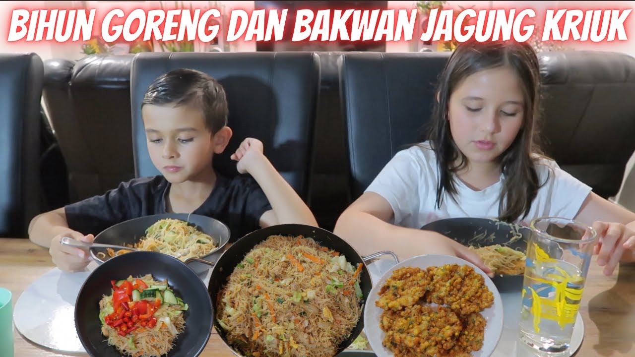 BIKIN BIHUN GORENG DAN BAKWAN JAGUNG KRIUK