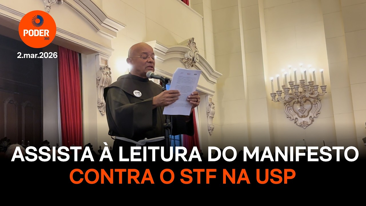 Assista à leitura do manifesto contra o STF na USP