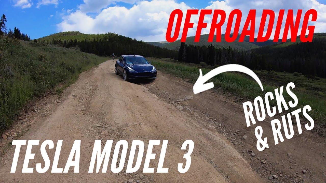 I Went OFFROADING In My Tesla Model 3 PERFORMANCE