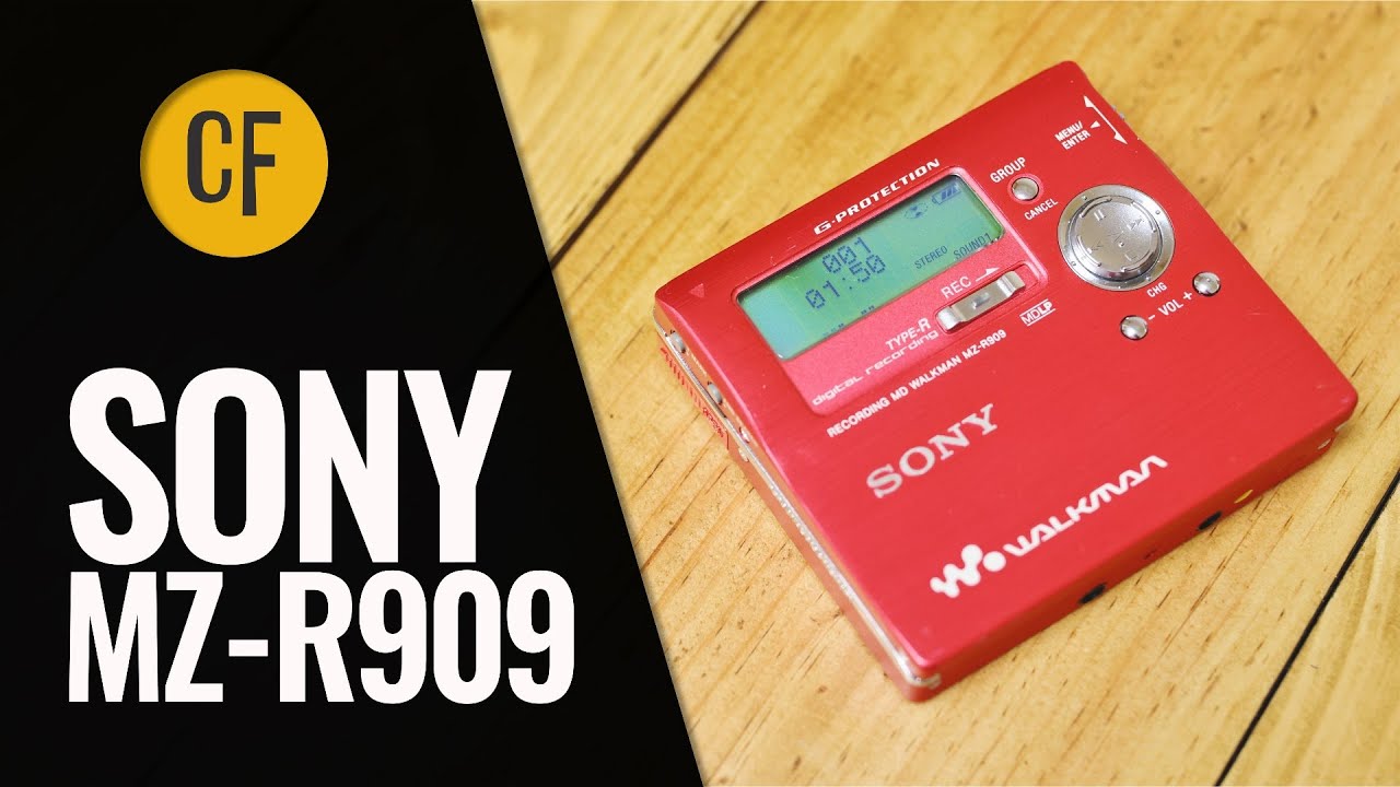 Обзор рекордера Sony MiniDisc MZ-R909